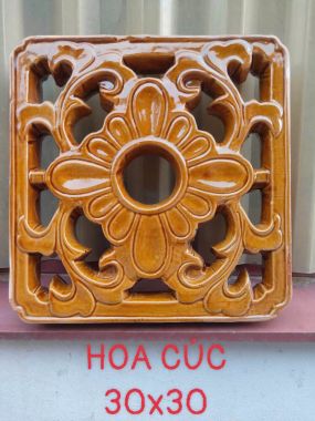 Gạch bông gió bát tràng 013