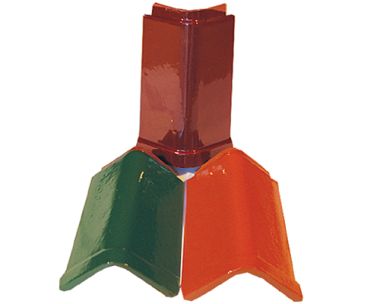 Ngói nóc tiểu tráng men