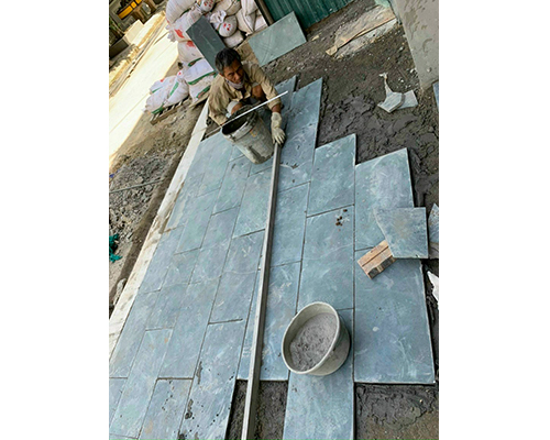 Đá mài hon xanh mẫu 03