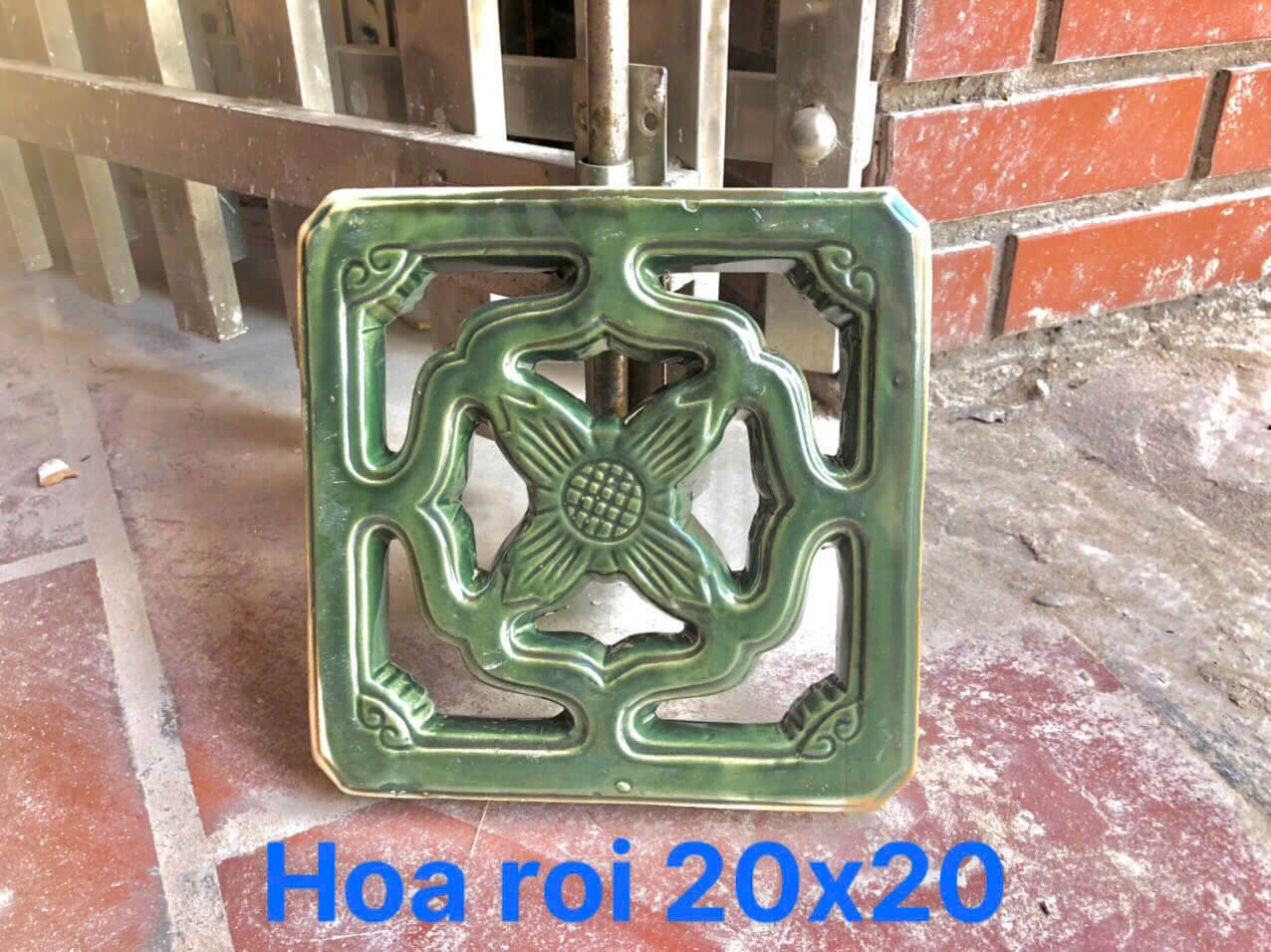 Gạch bông gió bát tràng 02