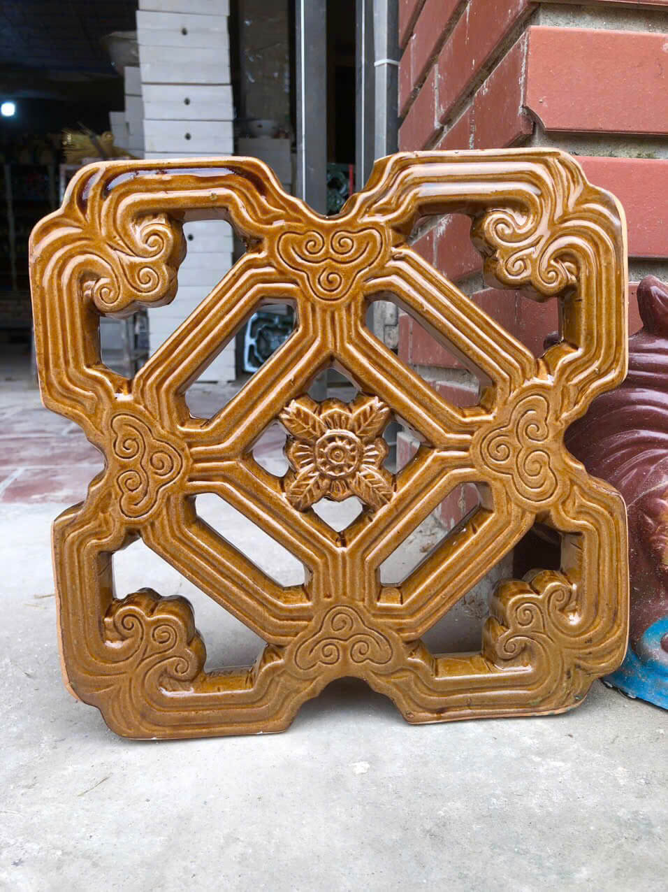 Gạch bông gió bát tràng 07