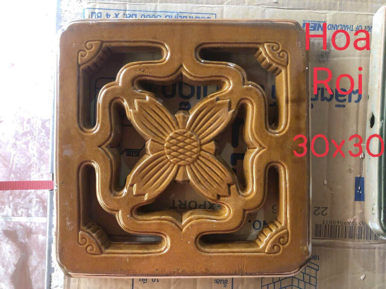 Gạch bông gió bát tràng 015